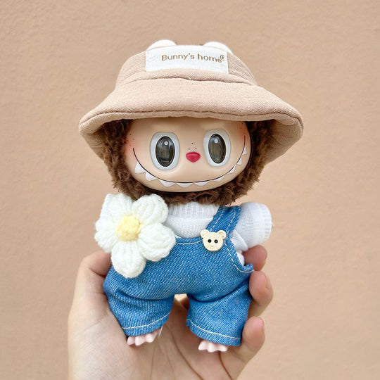 17cm Labubu clothing set - Fun-loving and enchanting(Clothes Only)