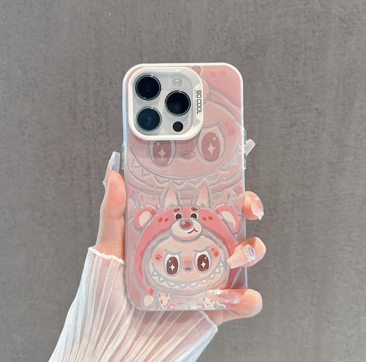 Compatible with Multiple iPhone Models-Super Cute Matte Phone Case