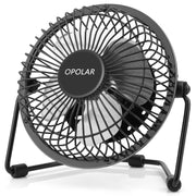 OPOLAR F401 4 Inch USB Small Desk Fan