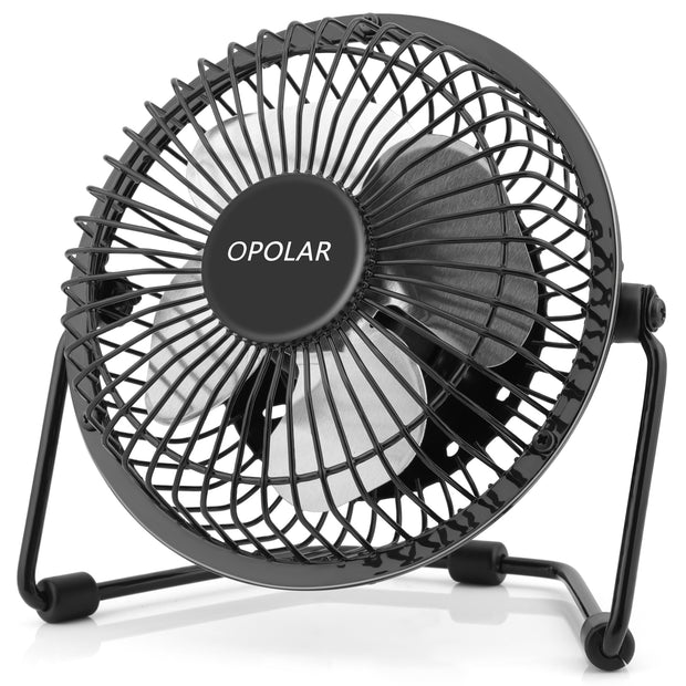 OPOLAR F401 4 Inch USB Small Desk Fan