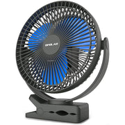 OPOLAR Clip on Fan | 10000 mAh Rechargeable Battery, 8 inch