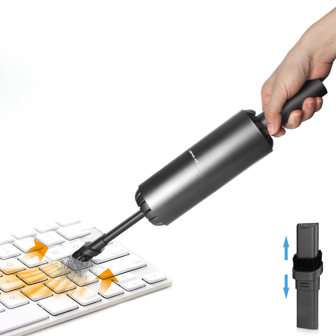 Upgraded Battery Operated Air Duster Vacuum Blower 2 in 1