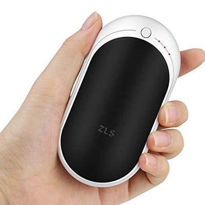 Rechargeable Hand Warmer with 5200mAh Power Bank for Phone Charge, Portable Pocket Hand Warmers, Type-c Fast Charging & Instant Heat, Great Gift for Women, Men, Outdoors, Heat Therapy, Raynaud in Cold Winter