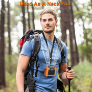OPOLAR Portable Waist Clip Fan Personal Necklace Fan |  6000mAh 15.5H Work Time