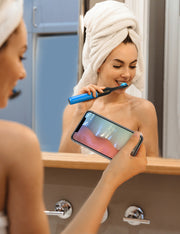 BYEBUG Electric Toothbrush with Camera, Daily Visible Teeth Care