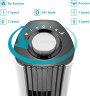 OPOLAR Mini Oscillating Tower Fan
