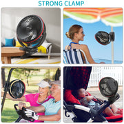 OPOLAR Camping Lantern Clip On Fan | 5000mAh/10000mAh