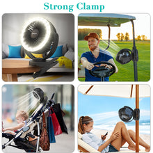Load image into Gallery viewer, OPOLAR Camping Lantern Clip On Fan | 10000mAh 6-Inch
