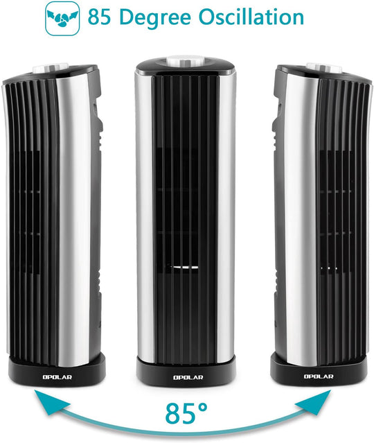 OPOLAR Mini Oscillating Tower Fan