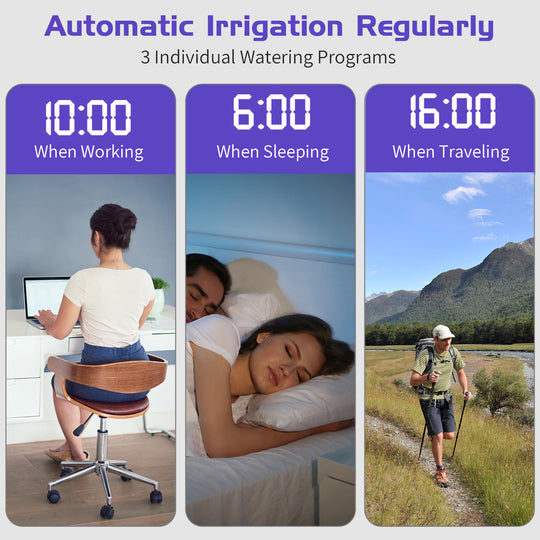 Smart Watering Timer with WIFI Hub, Automatic Garden Irrigation Timer