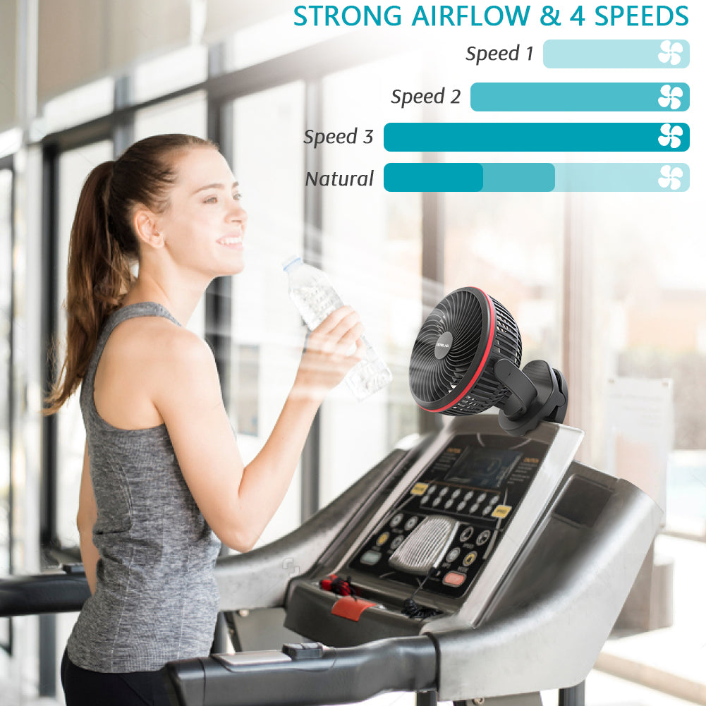 OPOLAR Camping Lantern Clip On Fan 5000mAh/10000mAh opolar