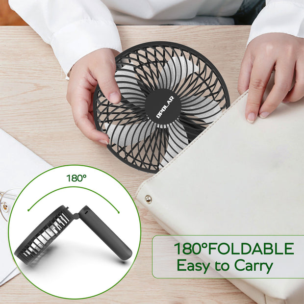 OPOLAR Biggest Handheld Fan with Superpower Battery (10000mAh)