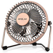 OPOLAR Mini USB Desk Fan | Metal Design, 3.9 ft USB Cord