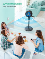 OPOLAR 10 Inch Air Circulator Standing Fan ACF40