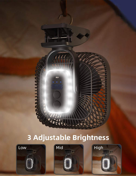 OPOLAR Portable Clip On Fan | 18000mAh 8 inch