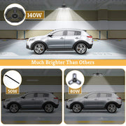 LED Garage Lights, 140W 18500LM Garage Lighting