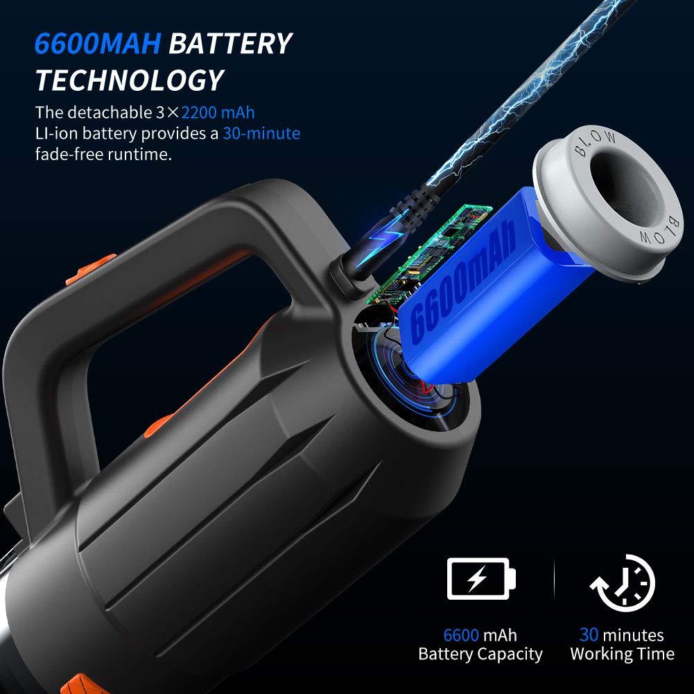 Blower & Suction 2-in-1, Compressed Air Duster