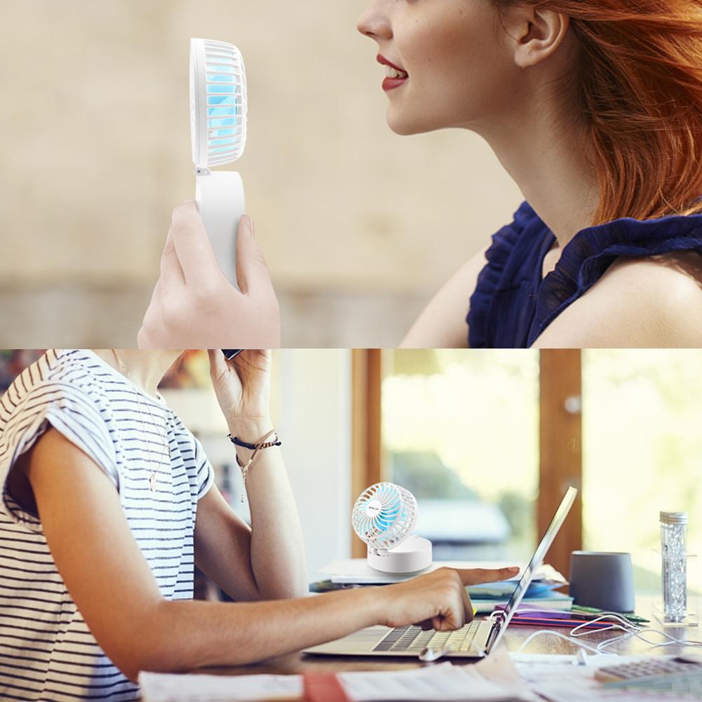 OPOLAR Battery or USB Operated Necklace Fan