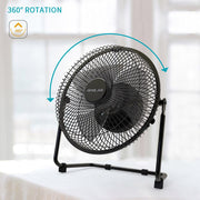 OPOLAR Metal Frame 9 Inch Battery Operated Fan-F531