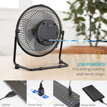Load image into Gallery viewer, OPOLAR Metal Frame 9 Inch Battery Operated Fan-F531
