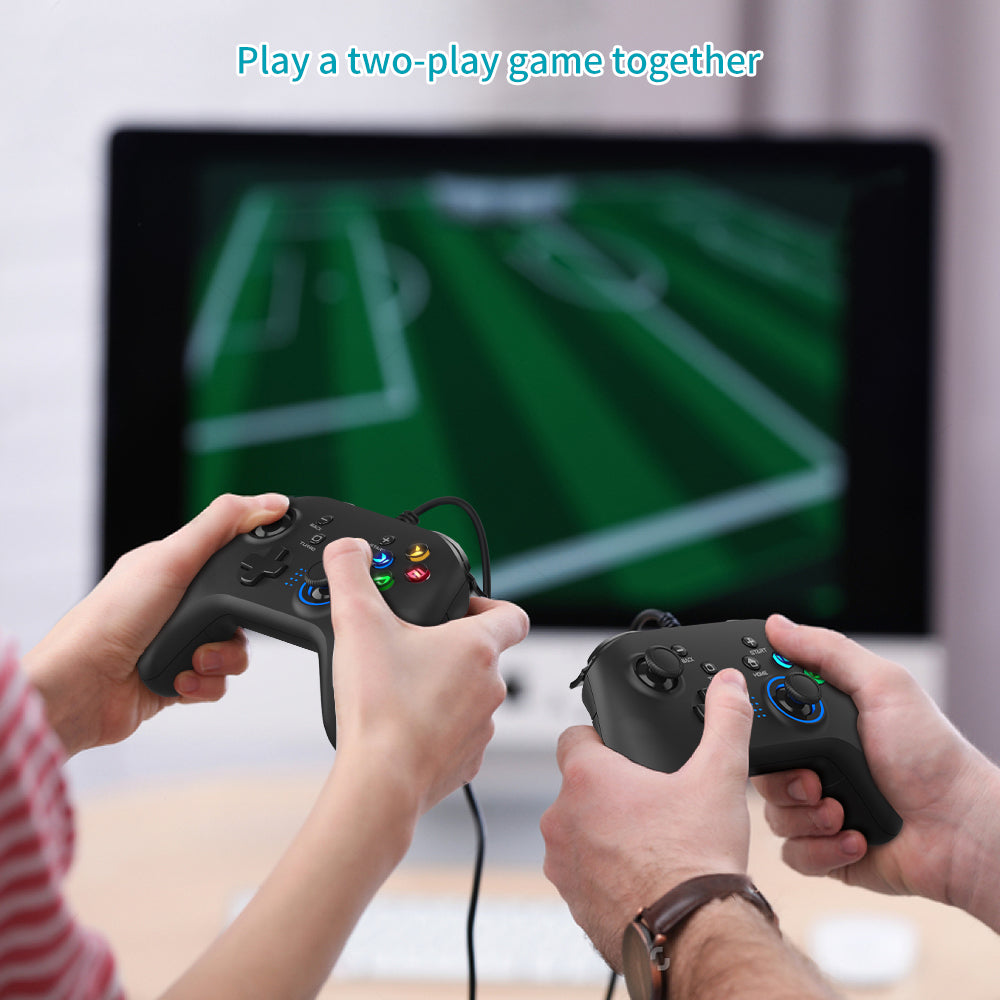 Joystick Gamepad with Dual-Vibration PC Game Controller