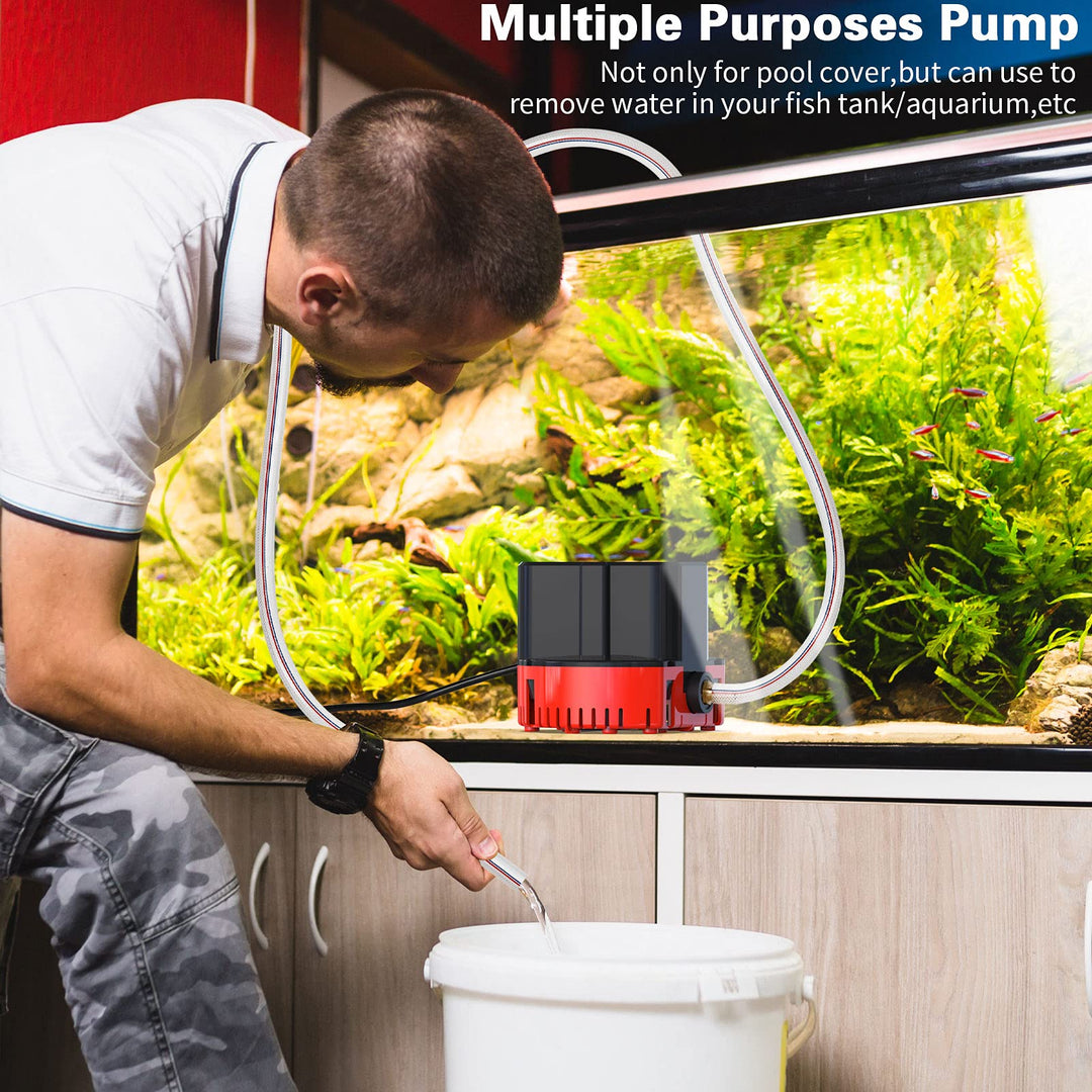 OPOLAR Swimming Pool Cover Pump, 1200 GPH Submersible Water Pump