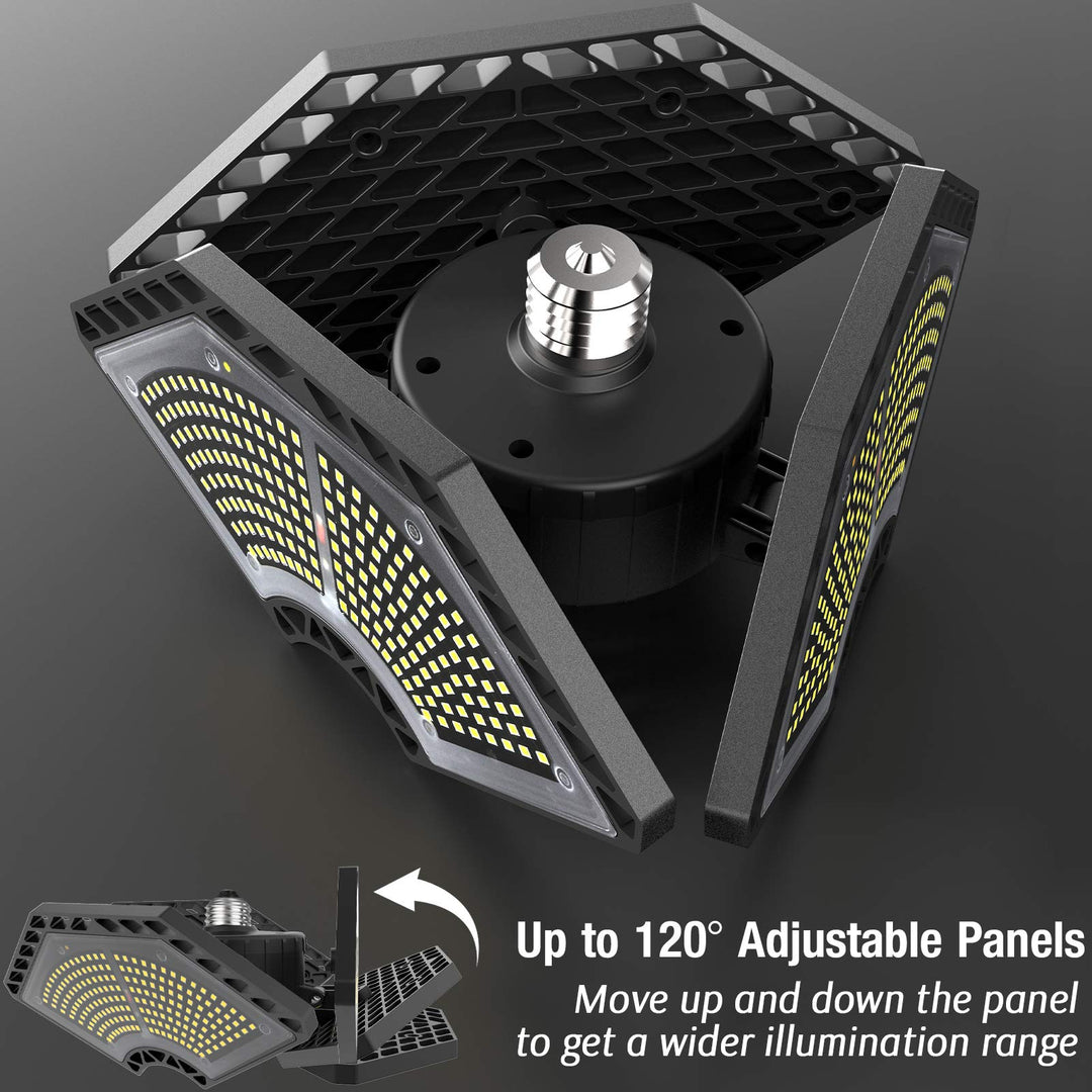 LED Garage Lights, 140W 18500LM Garage Lighting