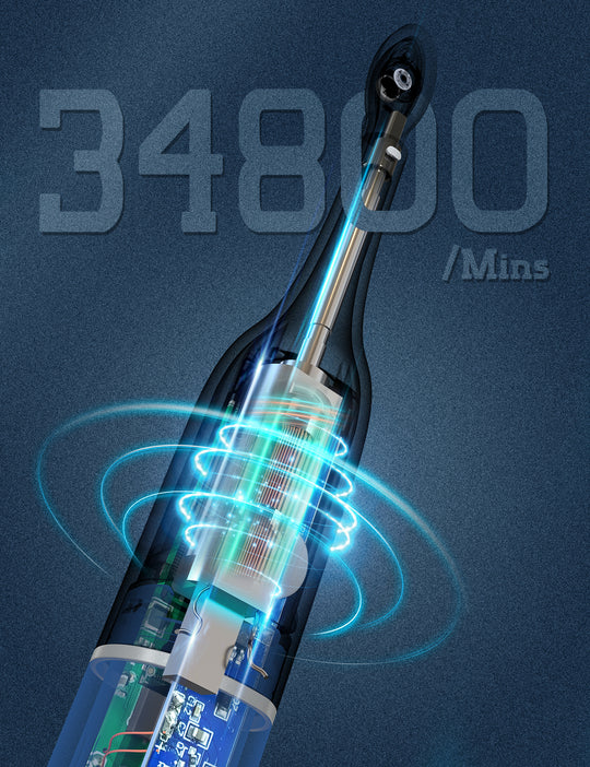 BYEBUG Electric Toothbrush with Camera, Daily Visible Teeth Care