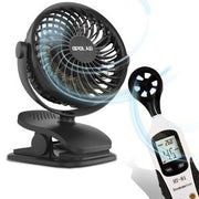 OPOLAR Rechargeable Battery Operated Clip on Fan
