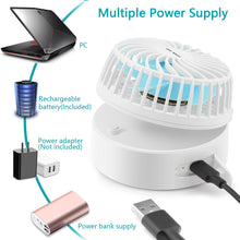 Load image into Gallery viewer, OPOLAR Battery or USB Operated Necklace Fan
