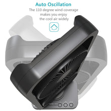 Load image into Gallery viewer, 10000 mAh Rechargeable Tower Fan, Desk Fan
