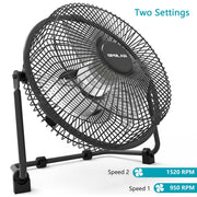 OPOLAR 9 inch USB Desk Fan - F511(No Battery)