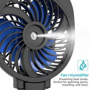 OPOLAR Battery or USB Handheld Misting Fan