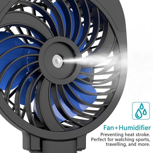 OPOLAR Battery or USB Handheld Misting Fan