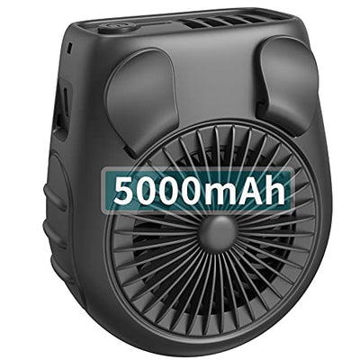 OPOLAR 5000mAh Battery Operated Waist Fan, 3 Speed Setting
