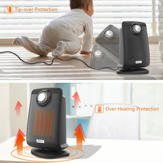 OPOLAR 1500W Bathroom Space Heater