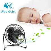 OPOLAR 4/5/6-Inch Two Speeds USB Desk Fan