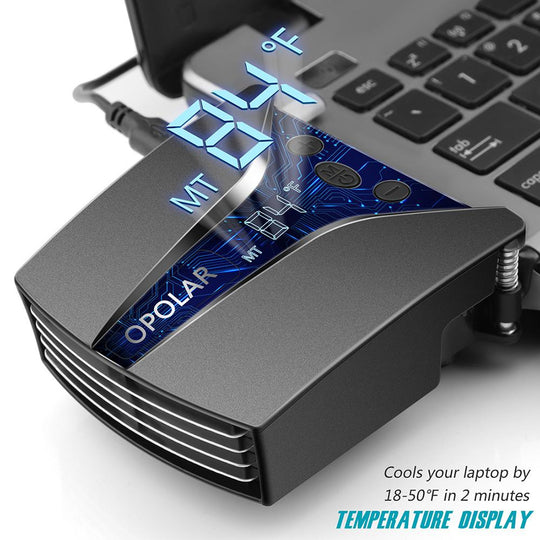 OPOLAR Laptop Cooler with Temperature Display