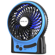 OPOLAR Battery Operated USB Rechargeable Desk Fan
