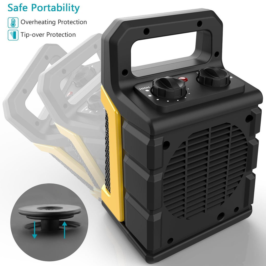 OPOLAR 1500W Adjustable Thermostat PTC Portable Heater